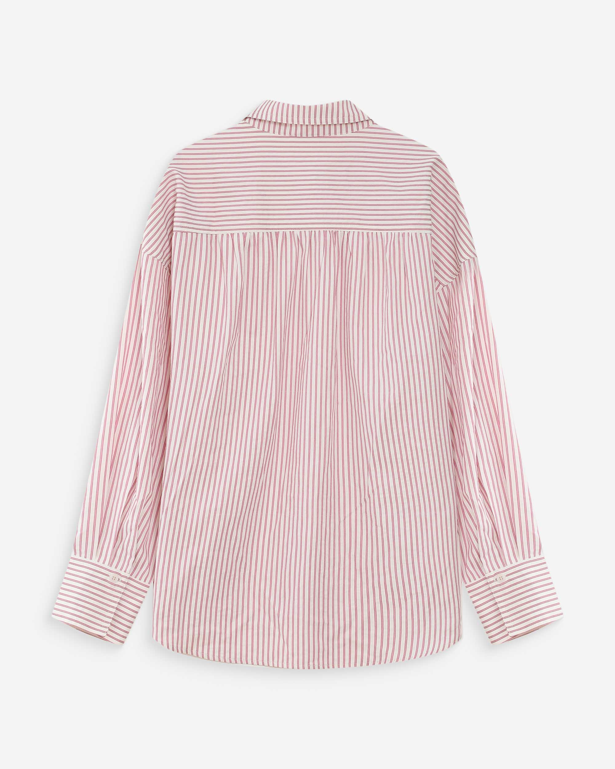 Camisa oversized listrada "VIPERA" GRACE & MILA