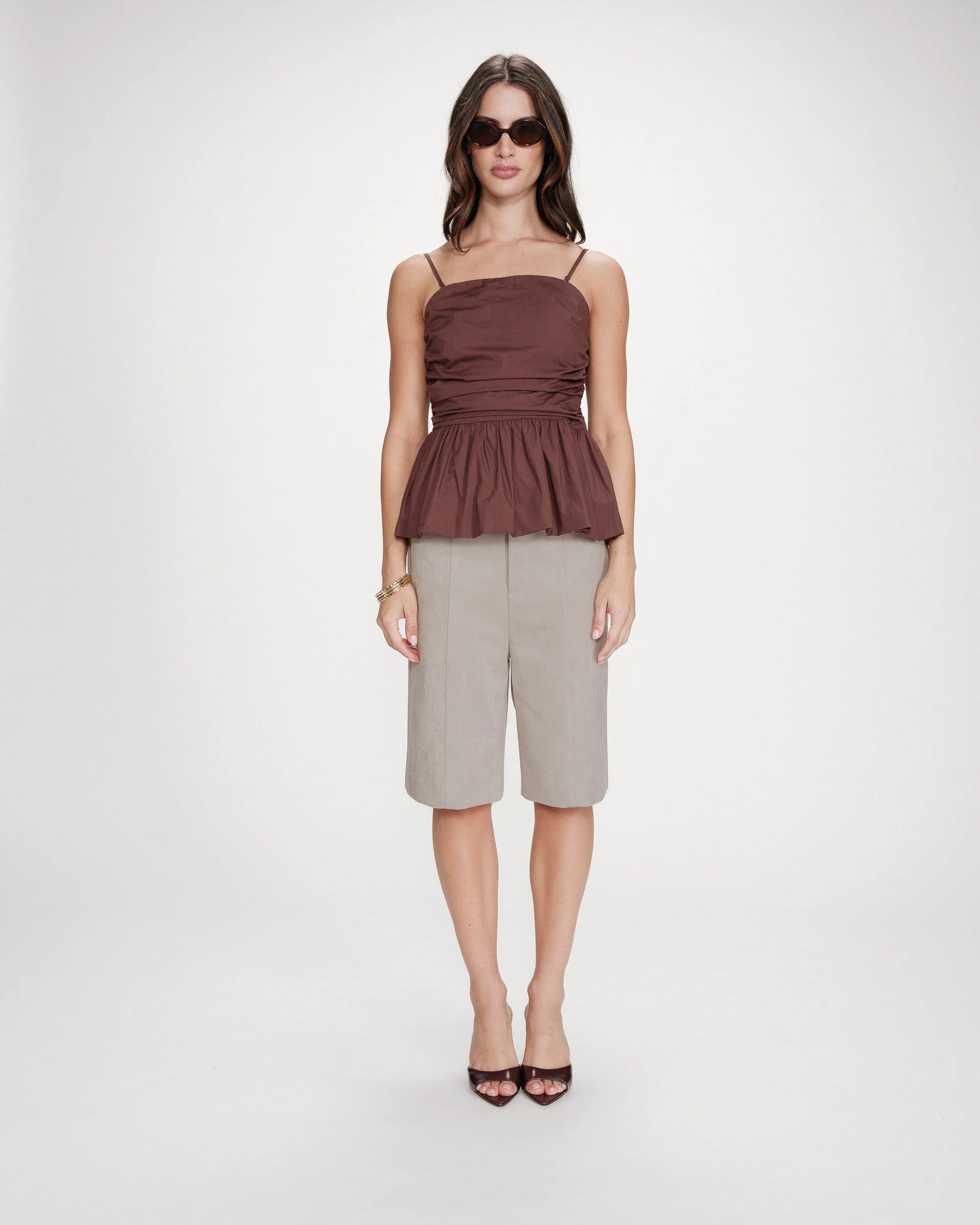 Top peplum "VALO" GRACE & MILA