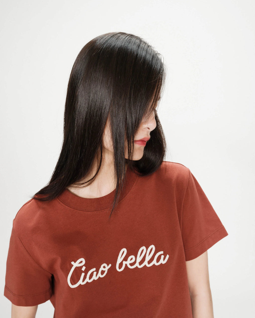 T-shirt "VANDERS" com slogan GRACE & MILA