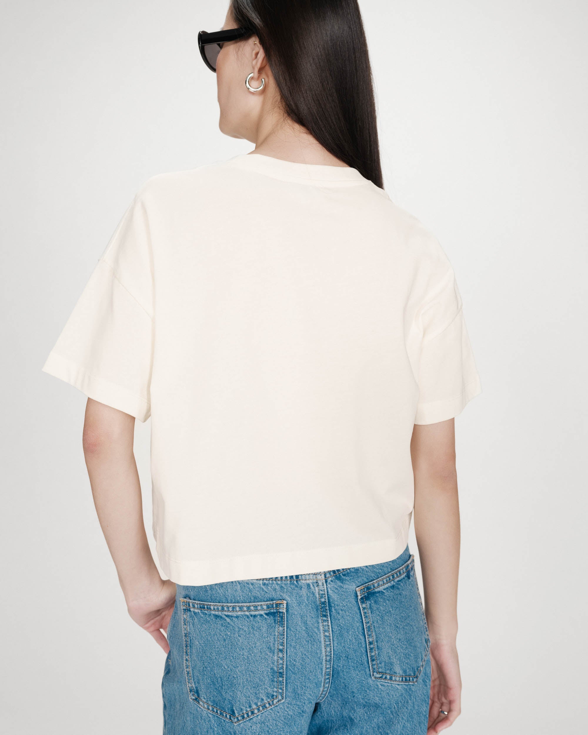 T-shirt cropped "VOSS" GRACE & MILA
