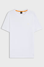 T-shirt Boss branca com logotipo