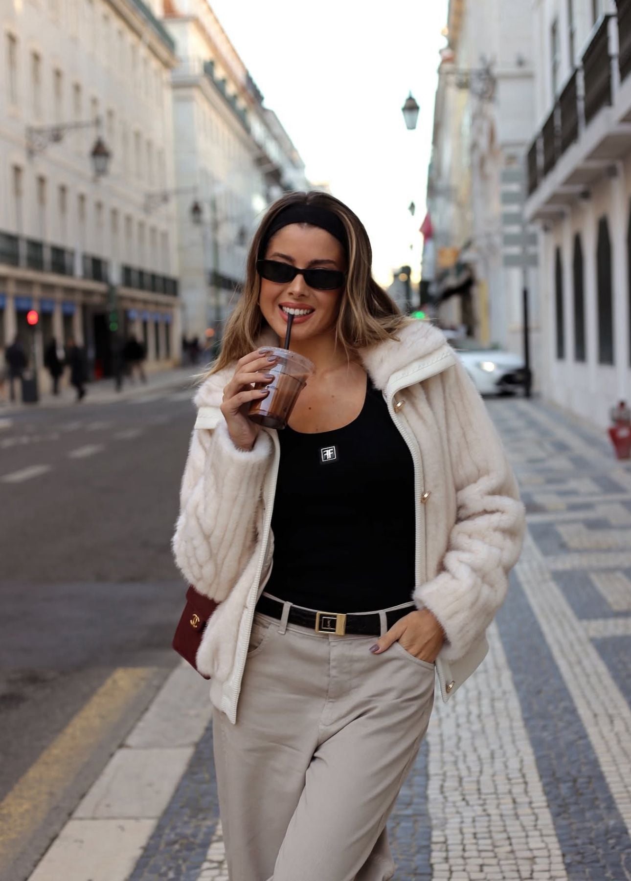 Casaco de pelo Fracomina