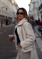 Casaco de pelo Fracomina