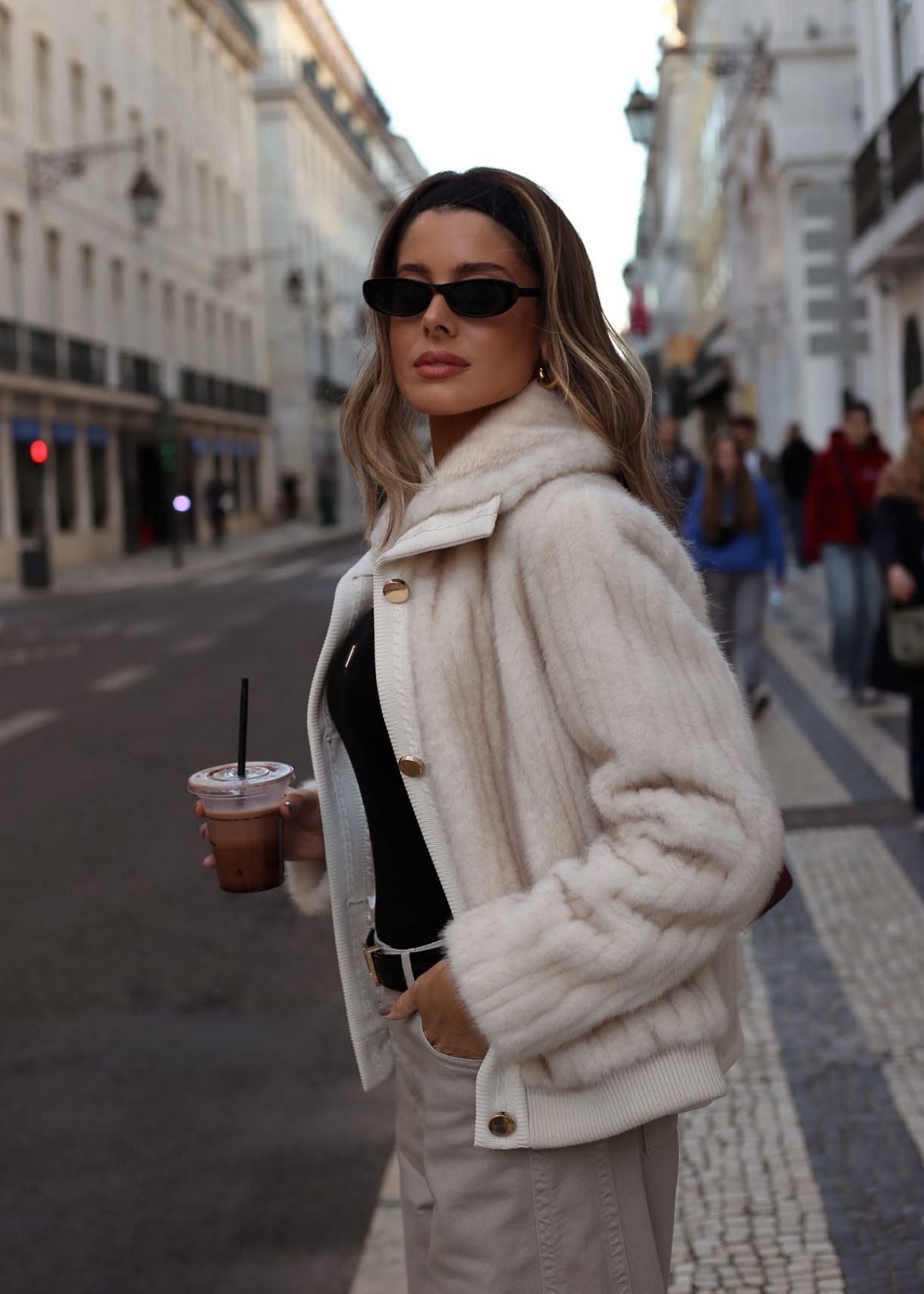 Casaco de pelo Fracomina