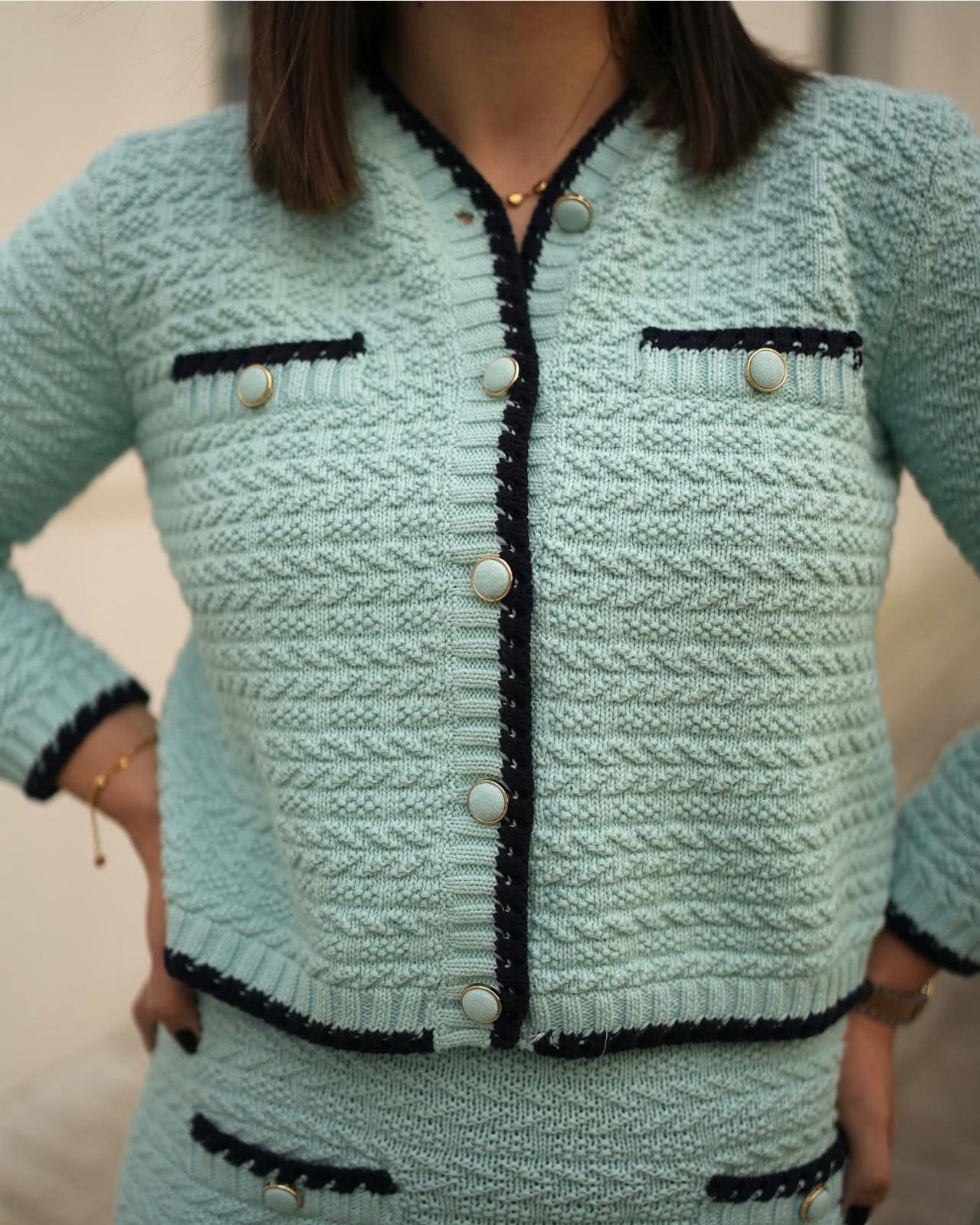 Casaco de malha jacquard TWINSET ACTITUDE