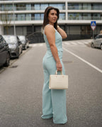 Macacão longo em crepe piqué TWINSET ACTITUDE