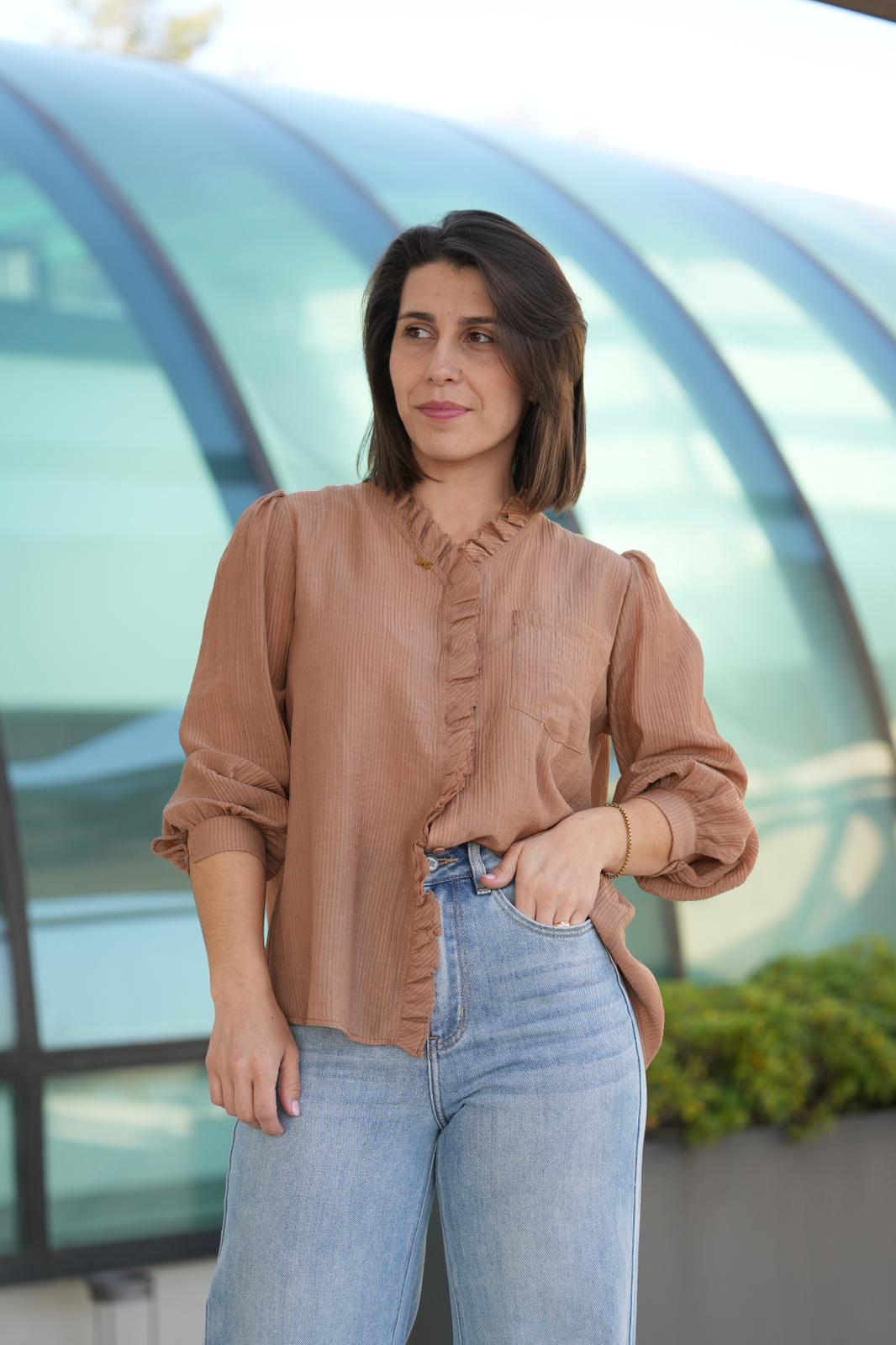 Blusa com babados ELEH