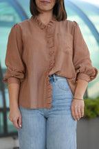 Blusa com babados ELEH
