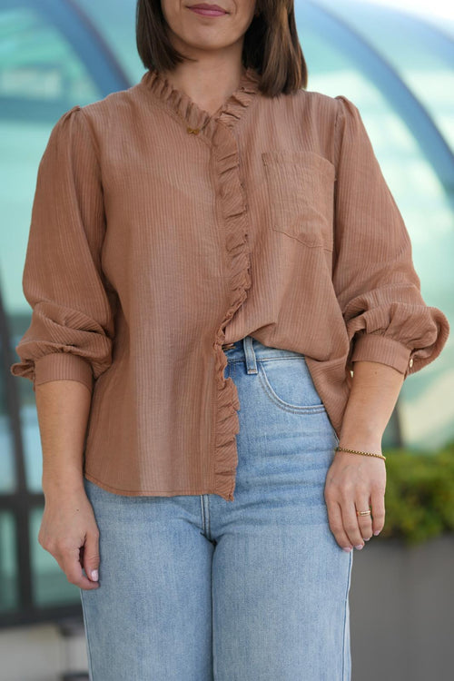 Blusa com babados ELEH