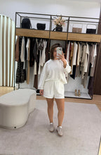 Calções de malha com detalhes contrastantes MARKUP