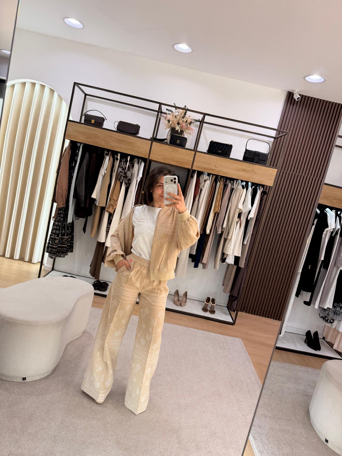 Calça padrão TWINSET