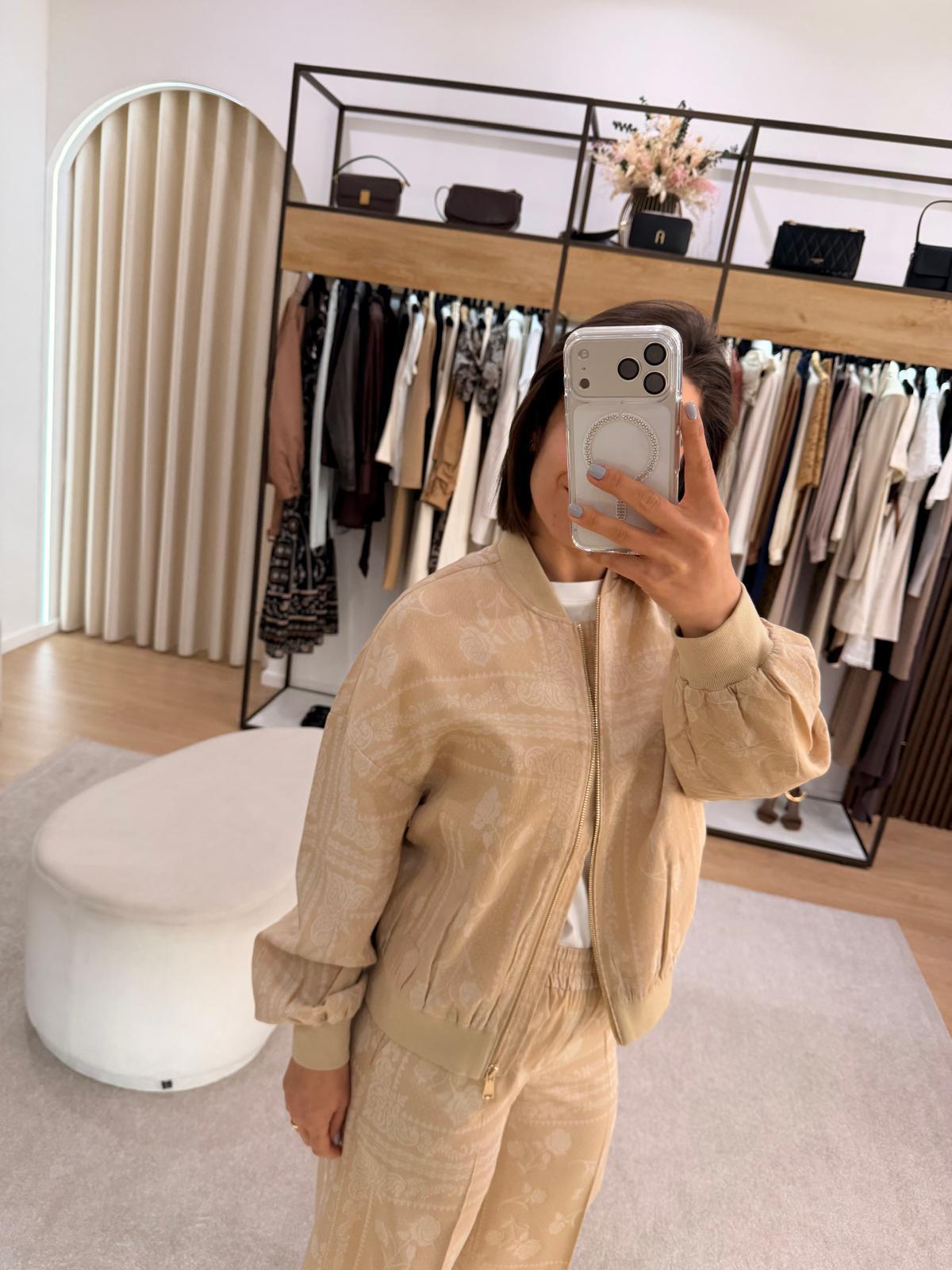 Bomber padrão TWINSET