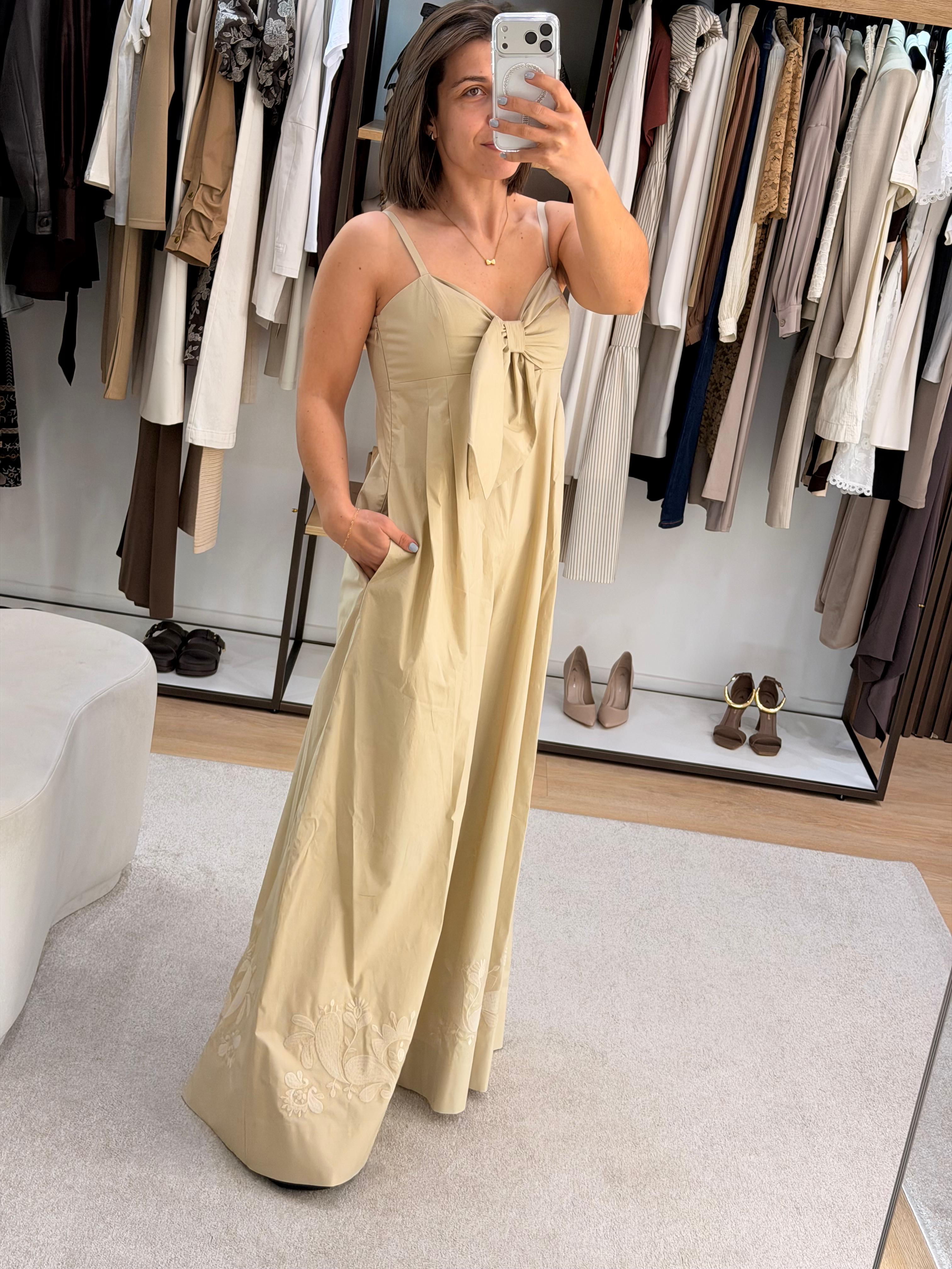 Macacão laço frontal TWINSET