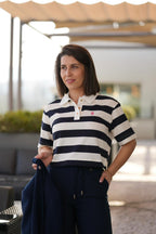 Polo listrado FRACOMINA
