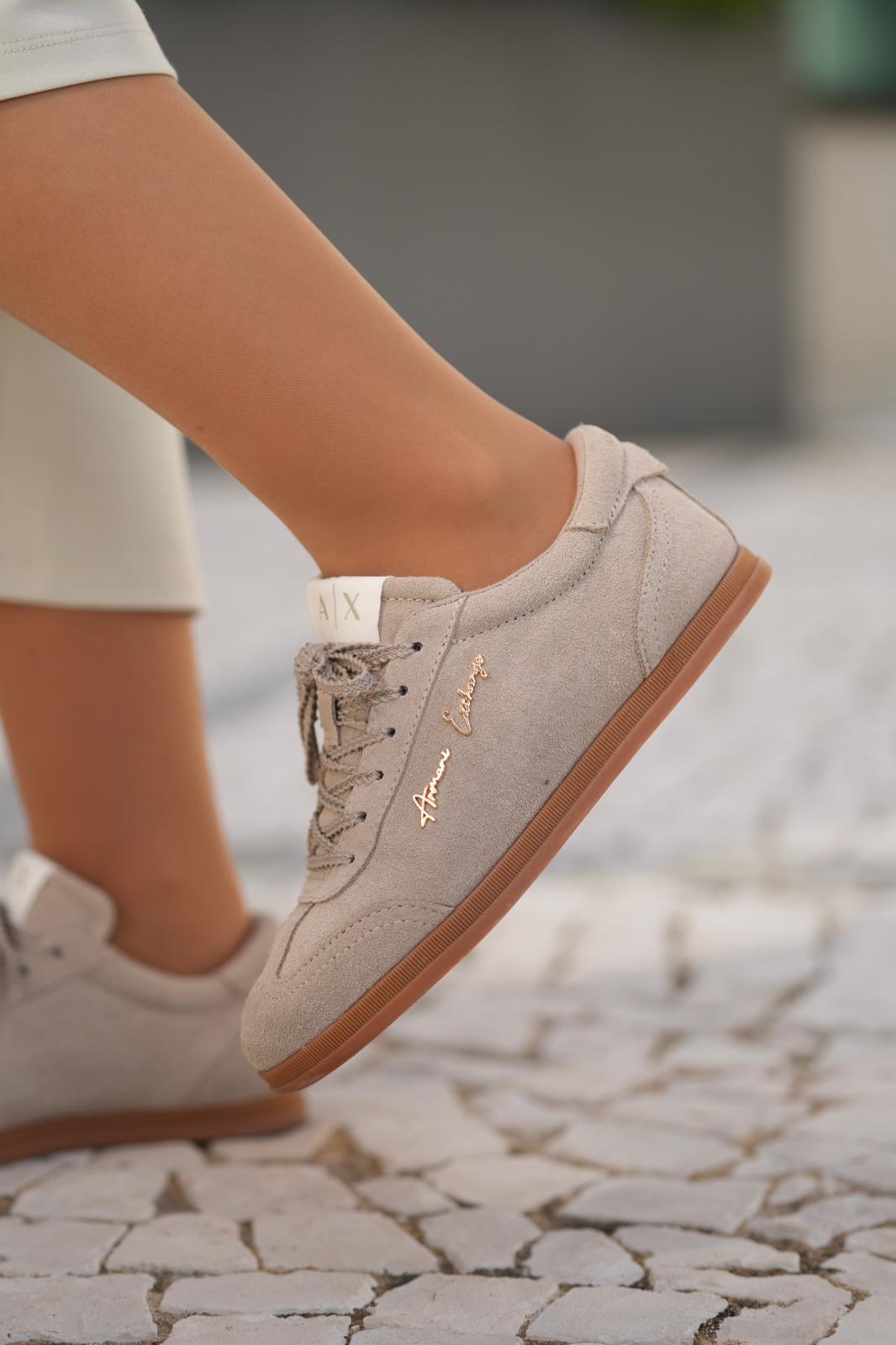 Sapatilha camurça Armani Exchange