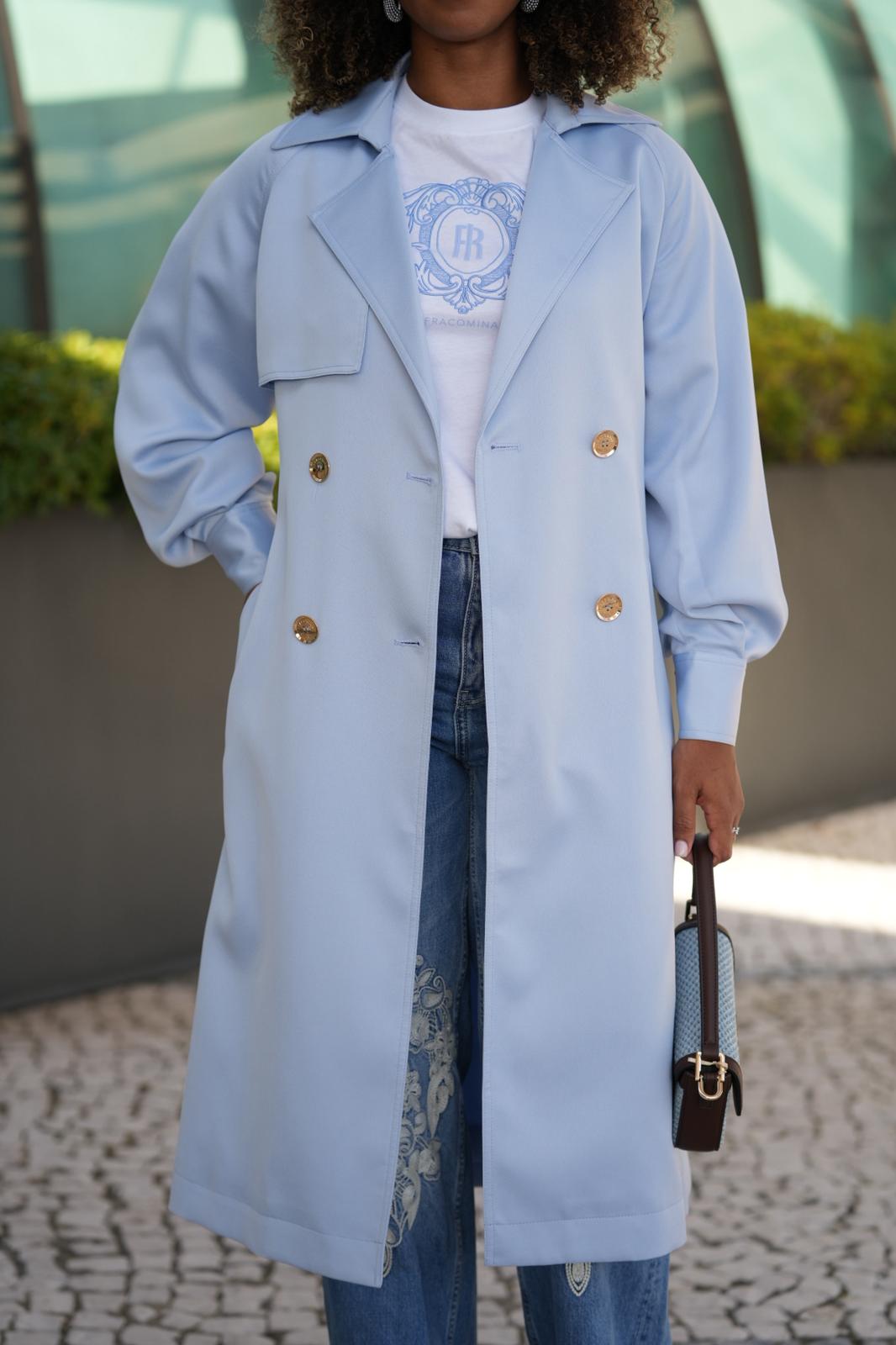 Trench coat longo FRACOMINA