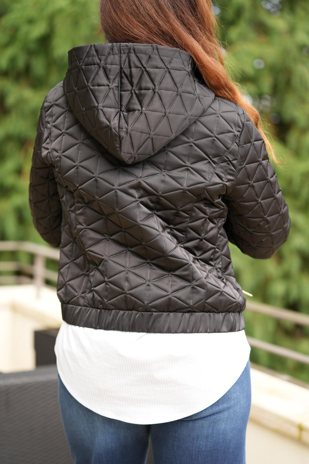 Casaco acolchoado com capuz FRACOMINA