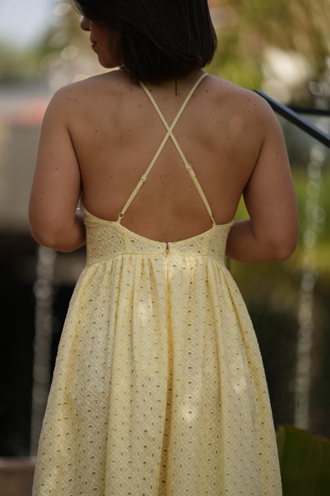 Vestido bordado "WIMALA" GRACE & MILA
