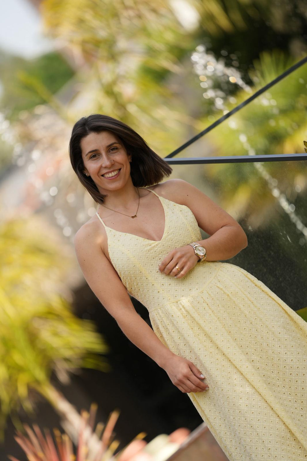 Vestido bordado "WIMALA" GRACE & MILA
