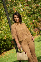 Camisa de renda floral TWINSET