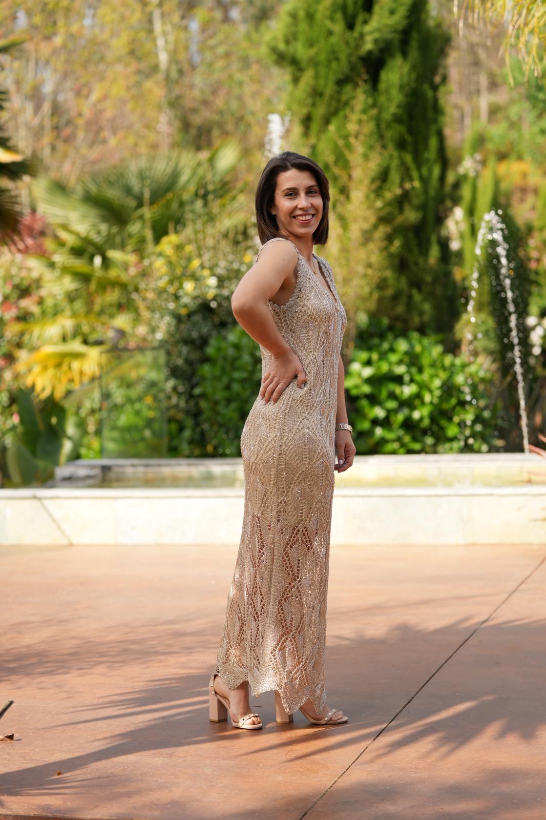 Vestido bordado MARKUP