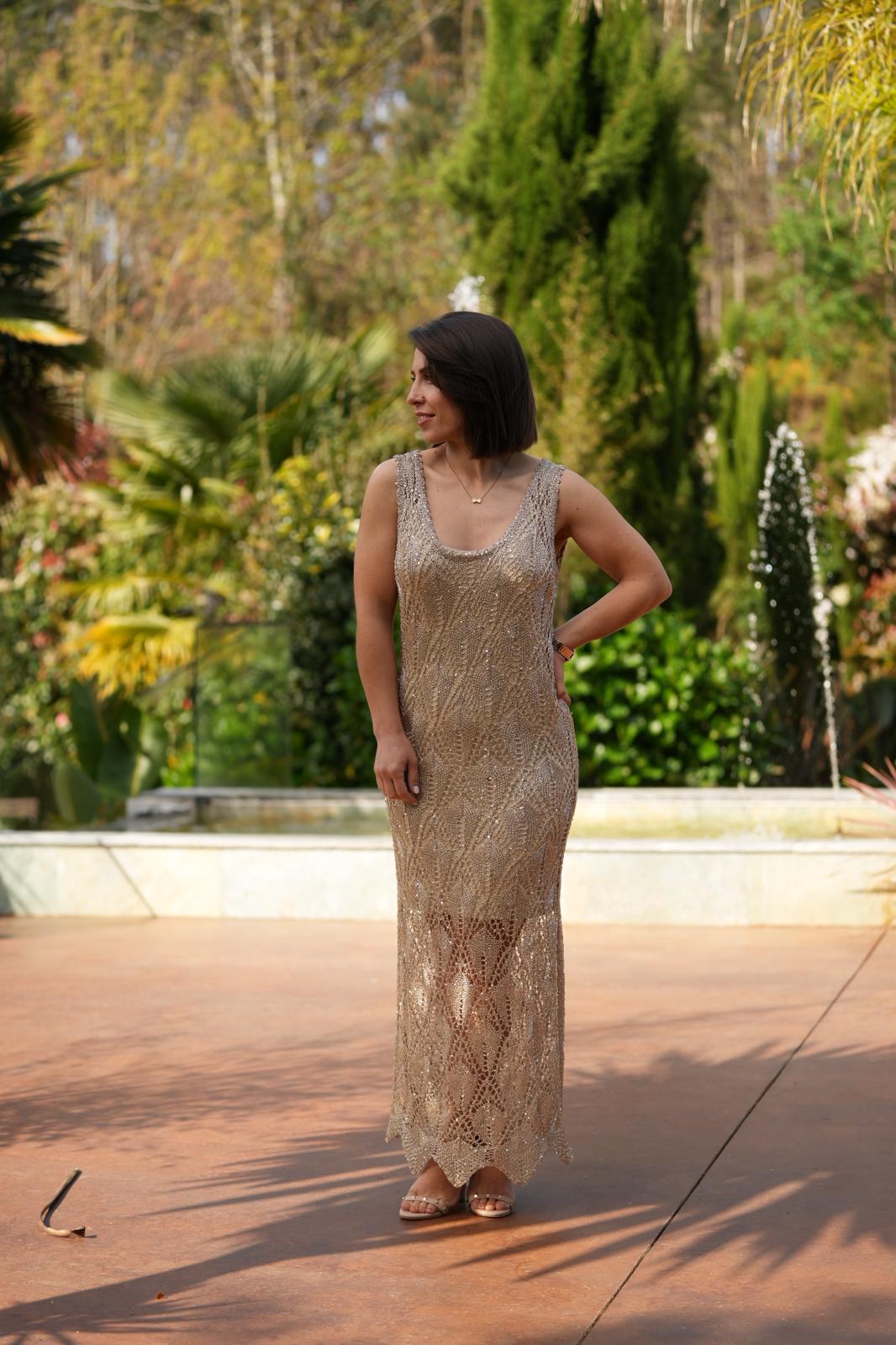 Vestido bordado MARKUP