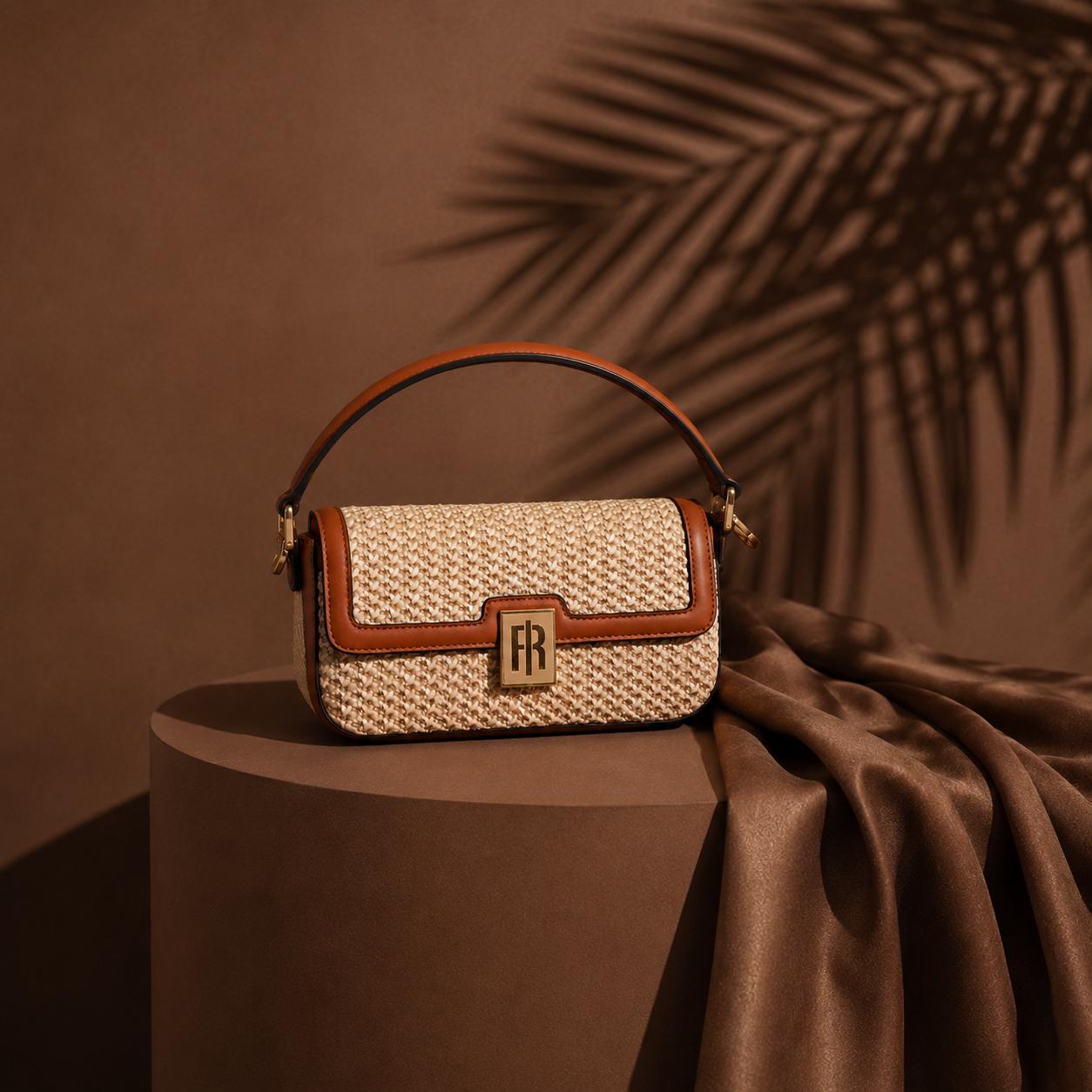 Mini bolsa de ombro Fracomina