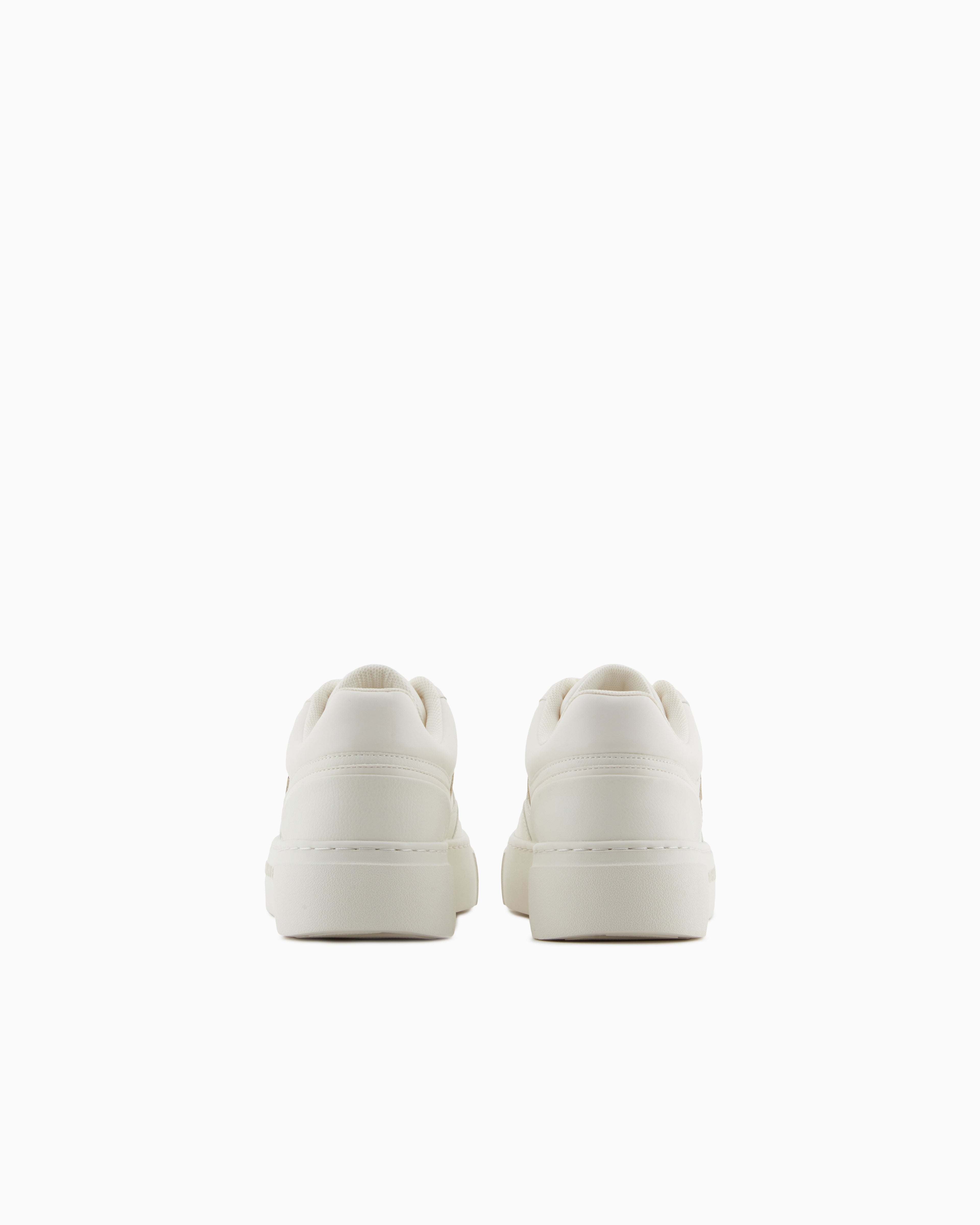 Sapatilha faixa lateral contrastante Armani Exchange