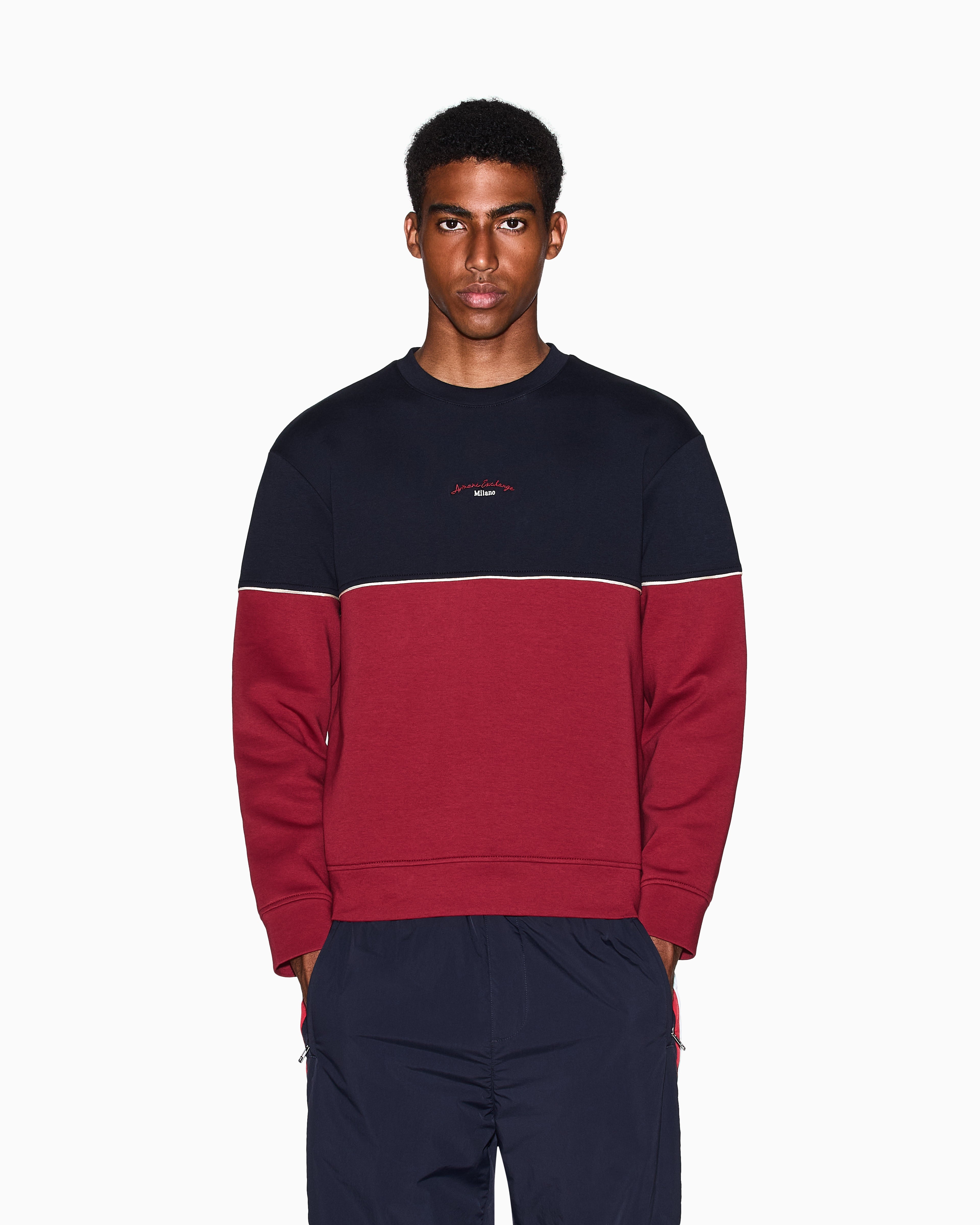 Sweatshirt bicolor Armani Exchange