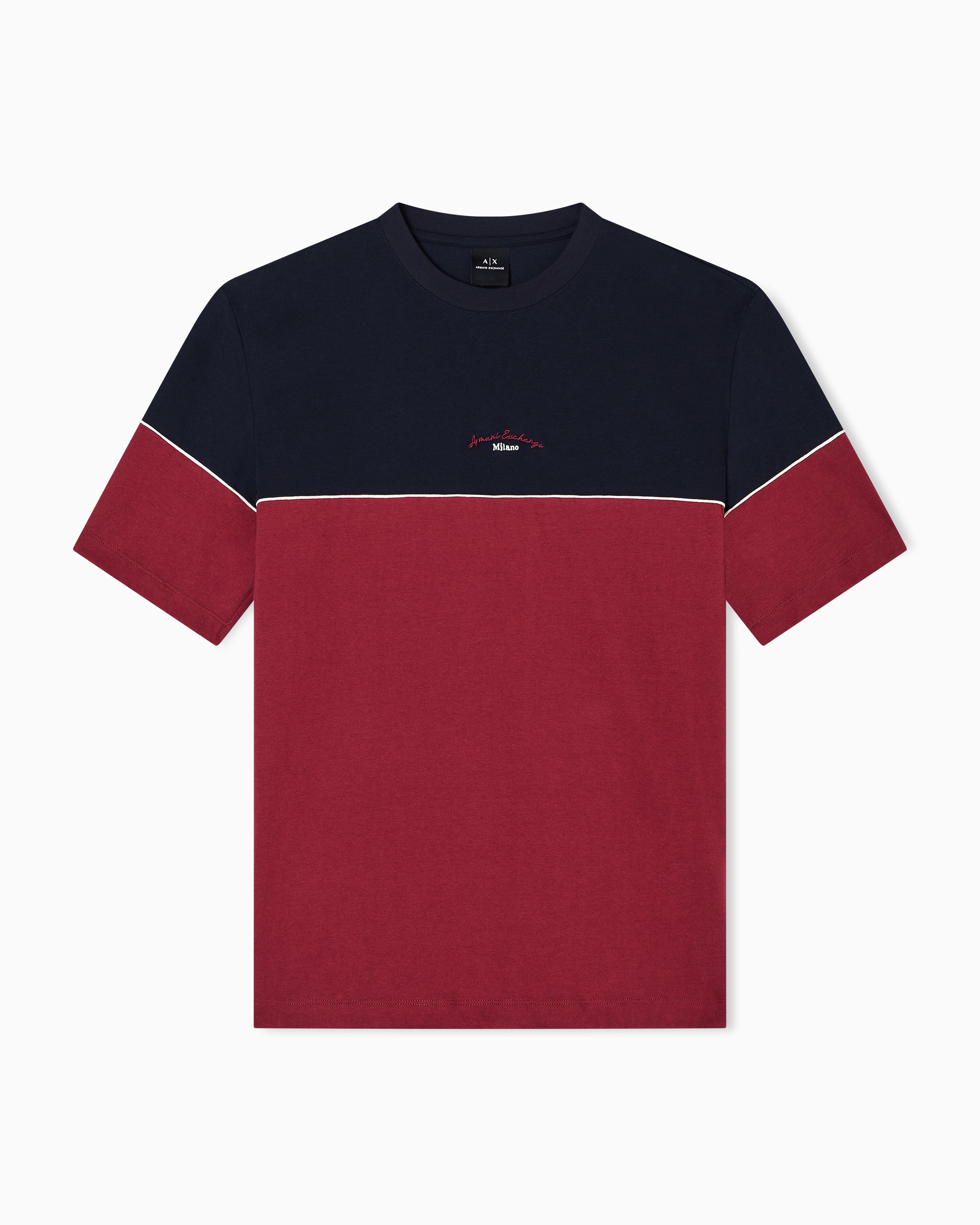 T-shirt bicolor Armani Exchange