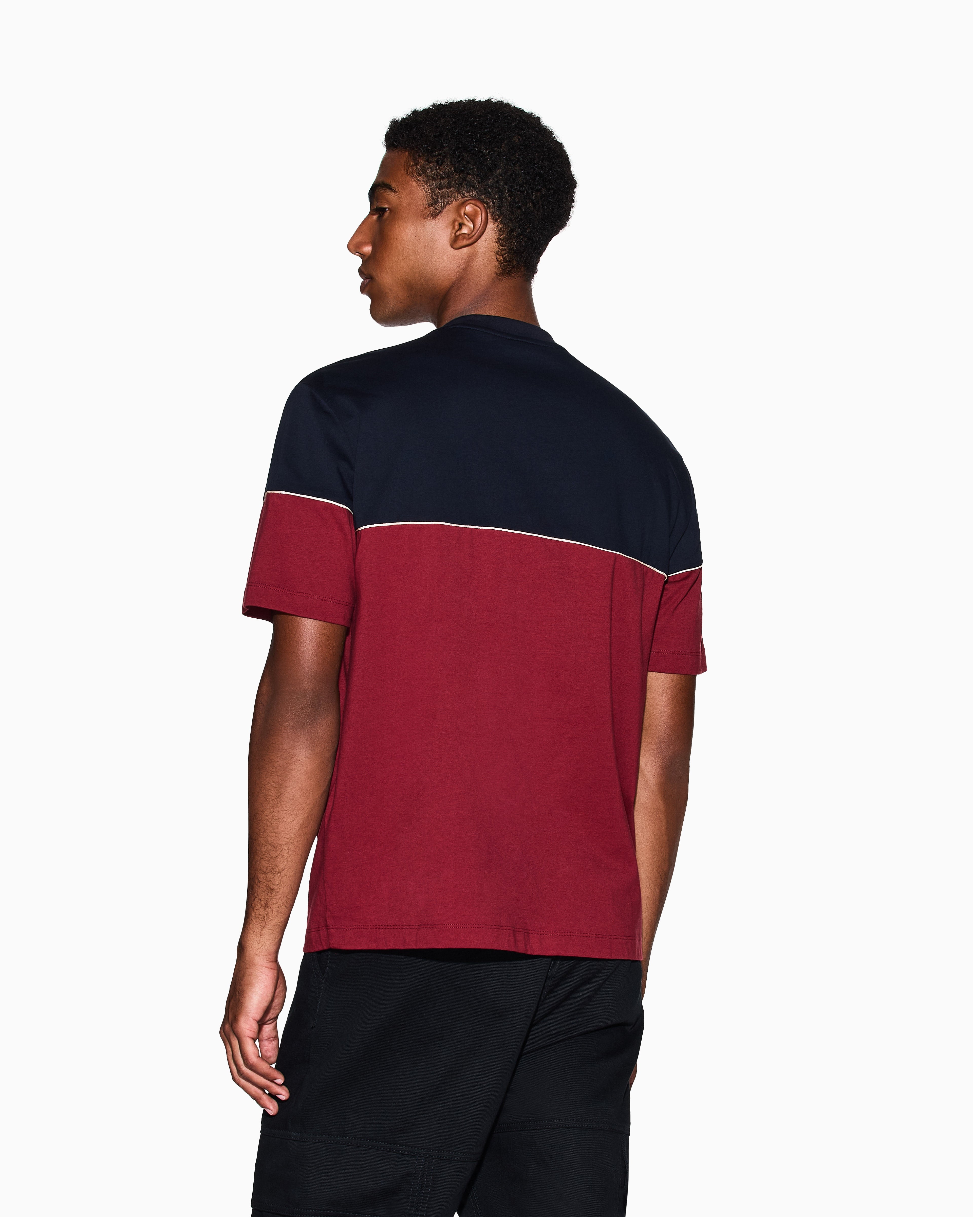 T-shirt bicolor Armani Exchange