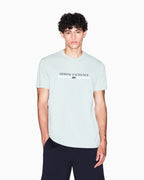 T-shirt básica com logotipo Armani Exchange