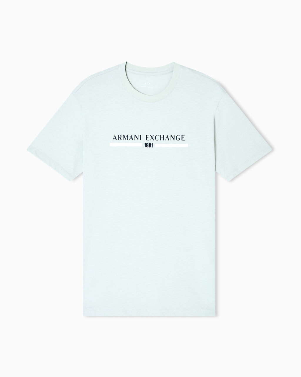 T-shirt básica com logotipo Armani Exchange