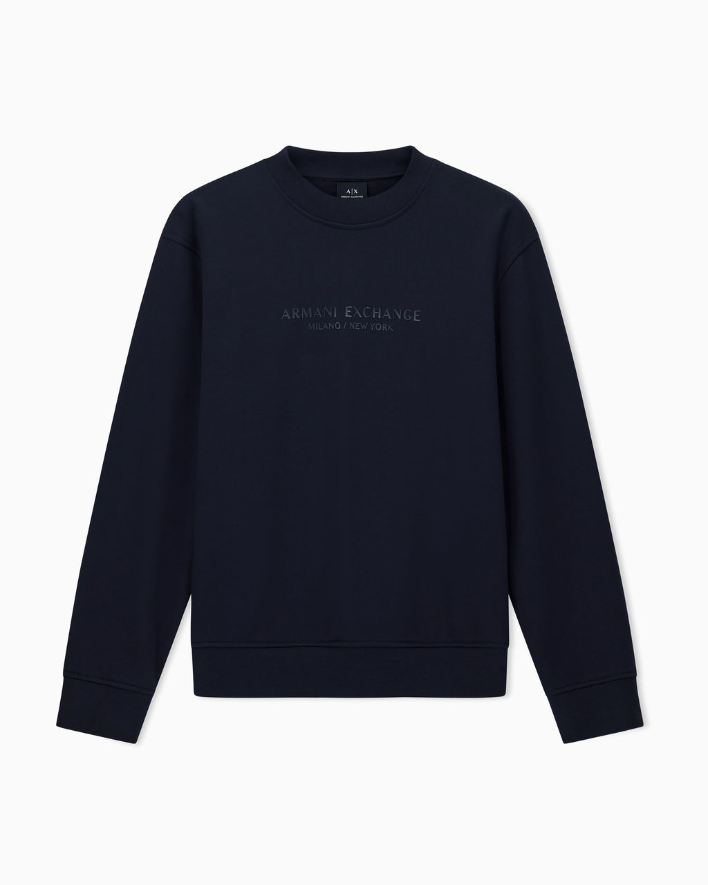 Sweatshirt com logotipo tom sobre tom Armani Exchange