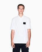 Polo com emblema do logo Armani Exchange