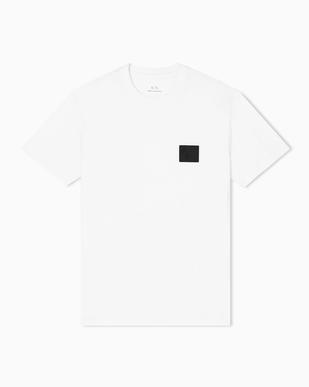 T-shirt de corte regular com emblema Armani Exchange