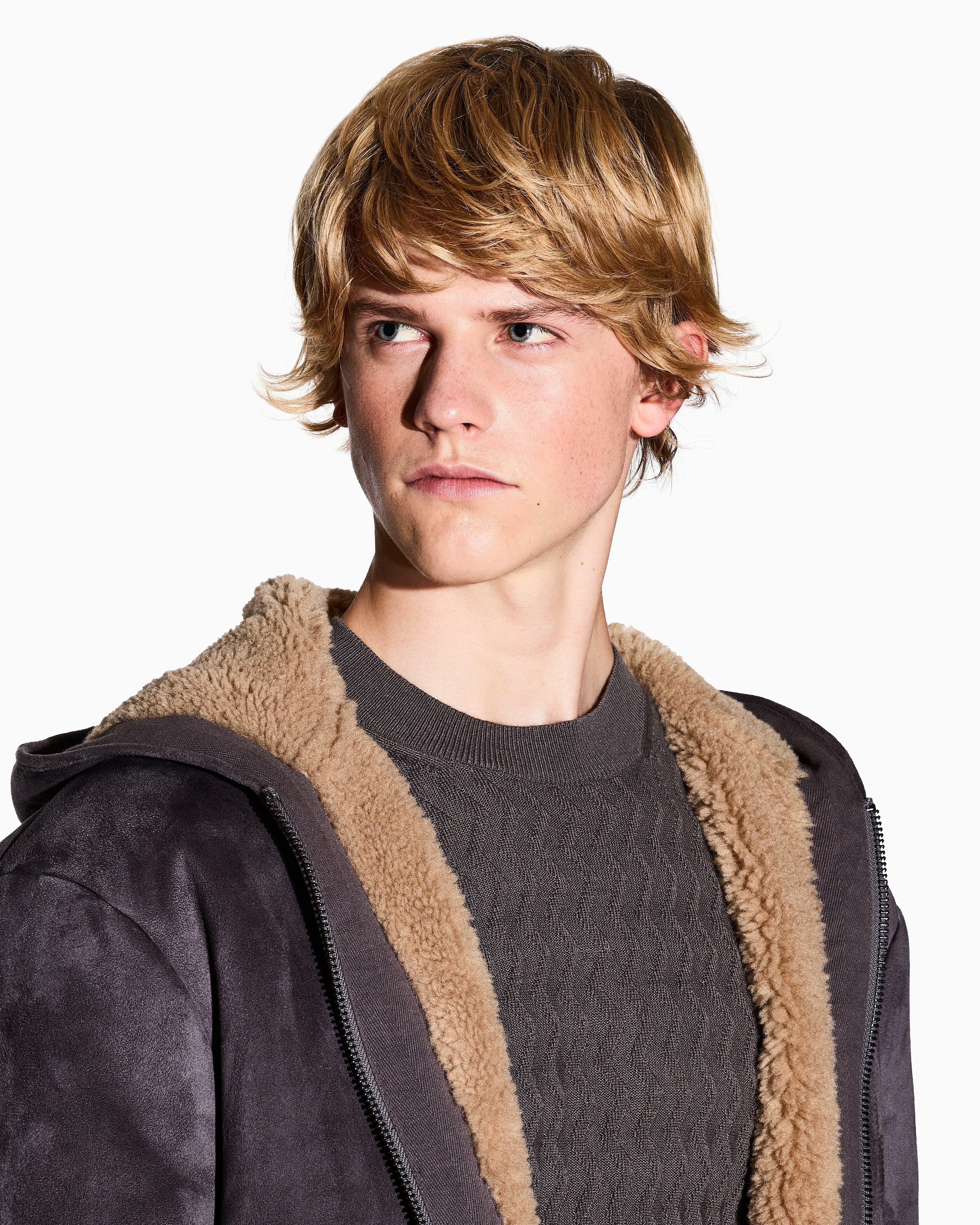 Camisola com textura ondulada Armani Exchange