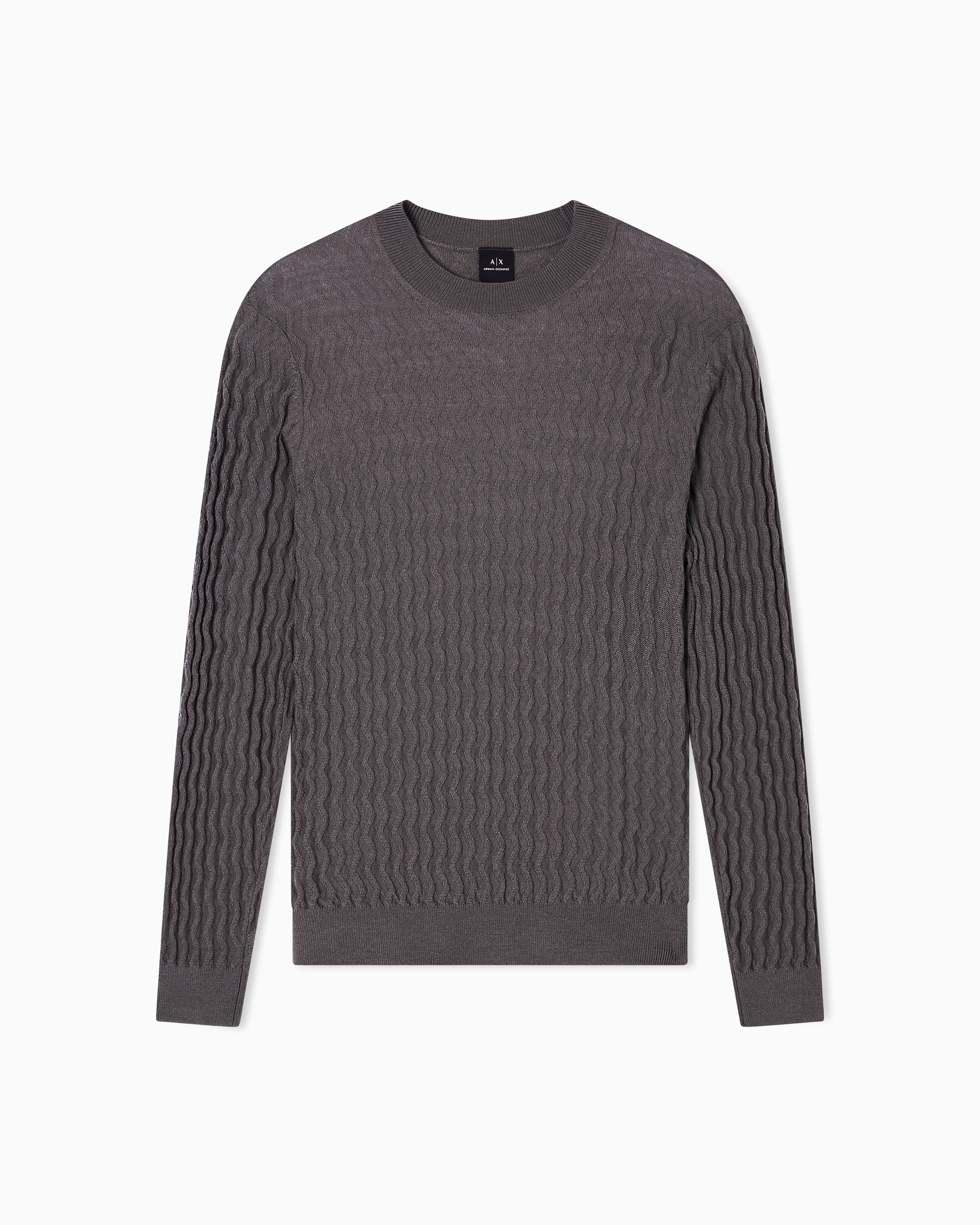 Camisola com textura ondulada Armani Exchange