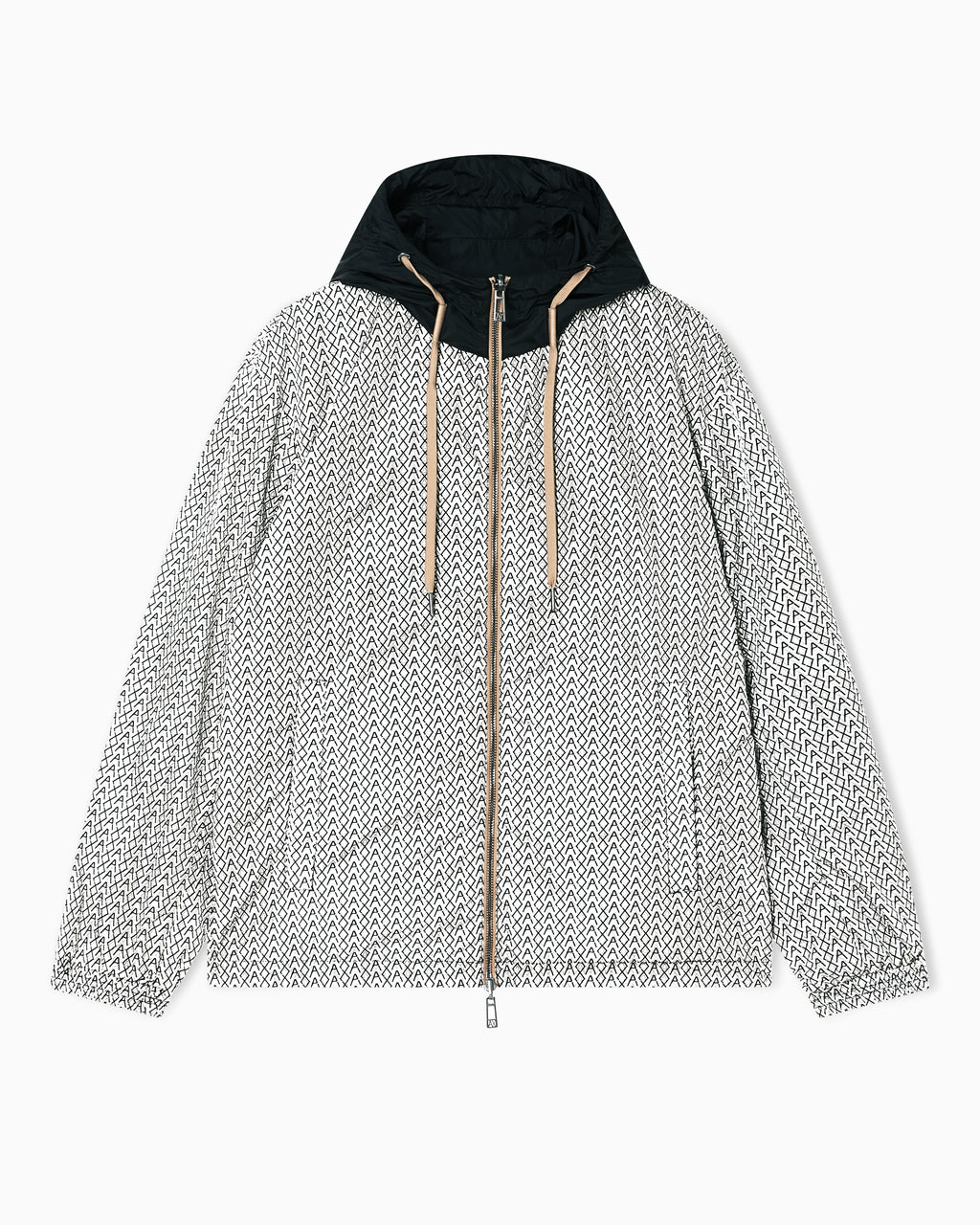 Casaco corta-vento reversível com capuz Armani Exchange