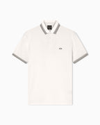Polo piquê com detalhes contrastantes Armani Exchange