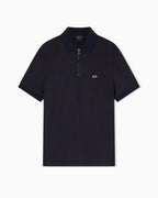 Polo com fecho Armani Exchange