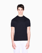 T-shirt de tricô canelada Armani Exchange