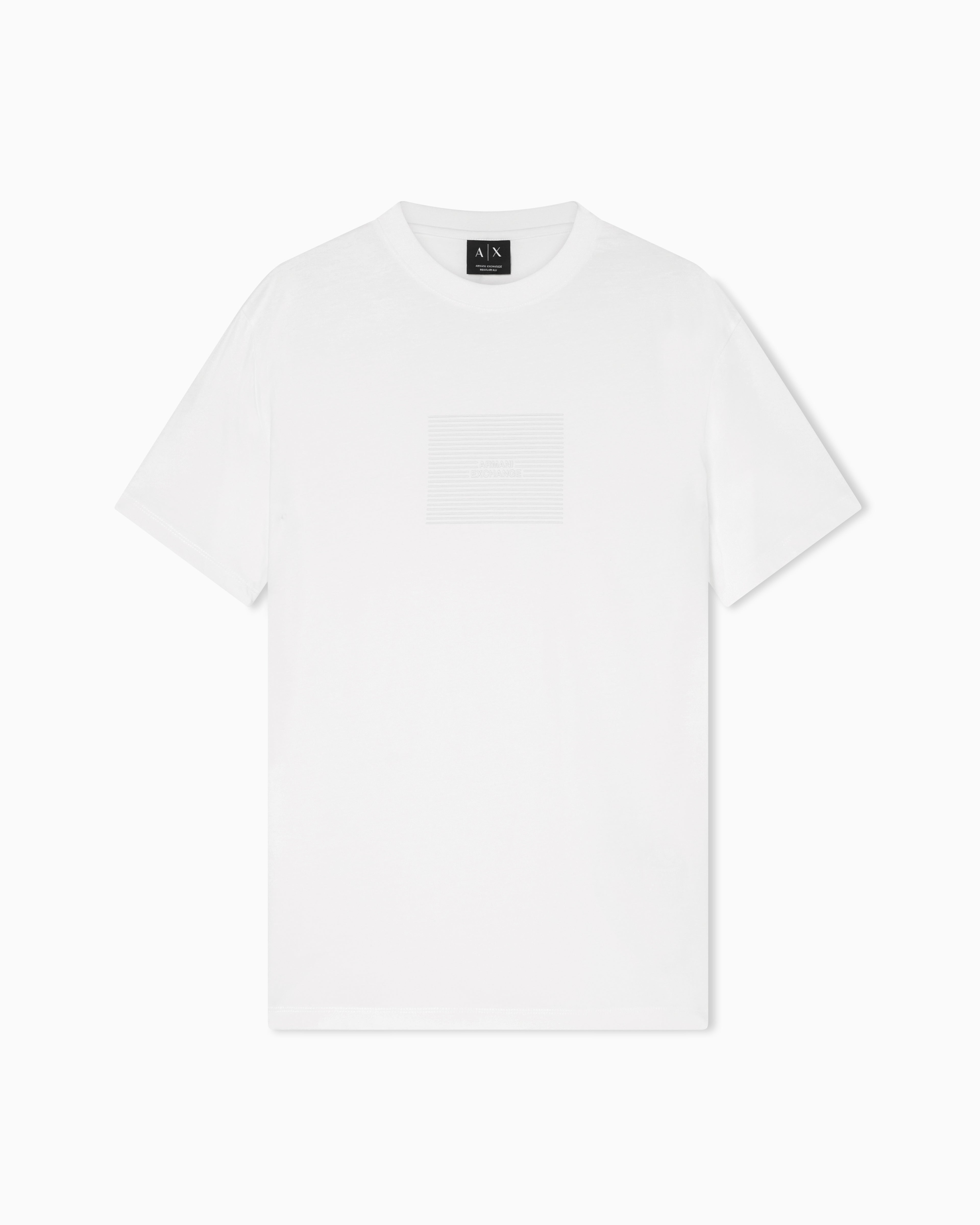 T-shirt com logo em relevo Armani Exchange