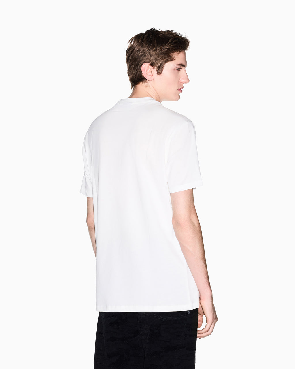 T-shirt com logo em relevo Armani Exchange
