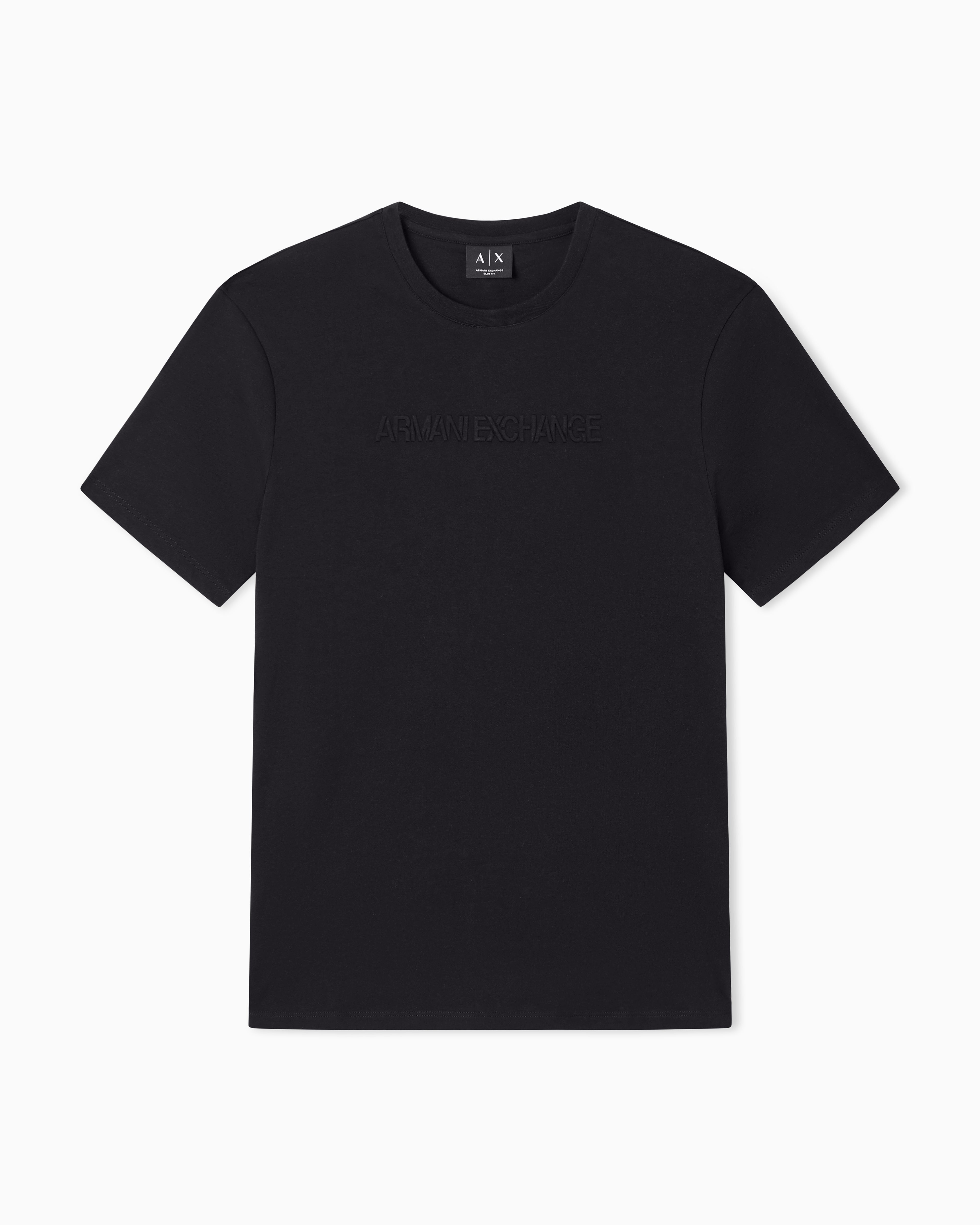 T-shirt slim-fit com logo Armani Exchange