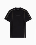 T-shirt com riscas contrastantes Armani Exchange