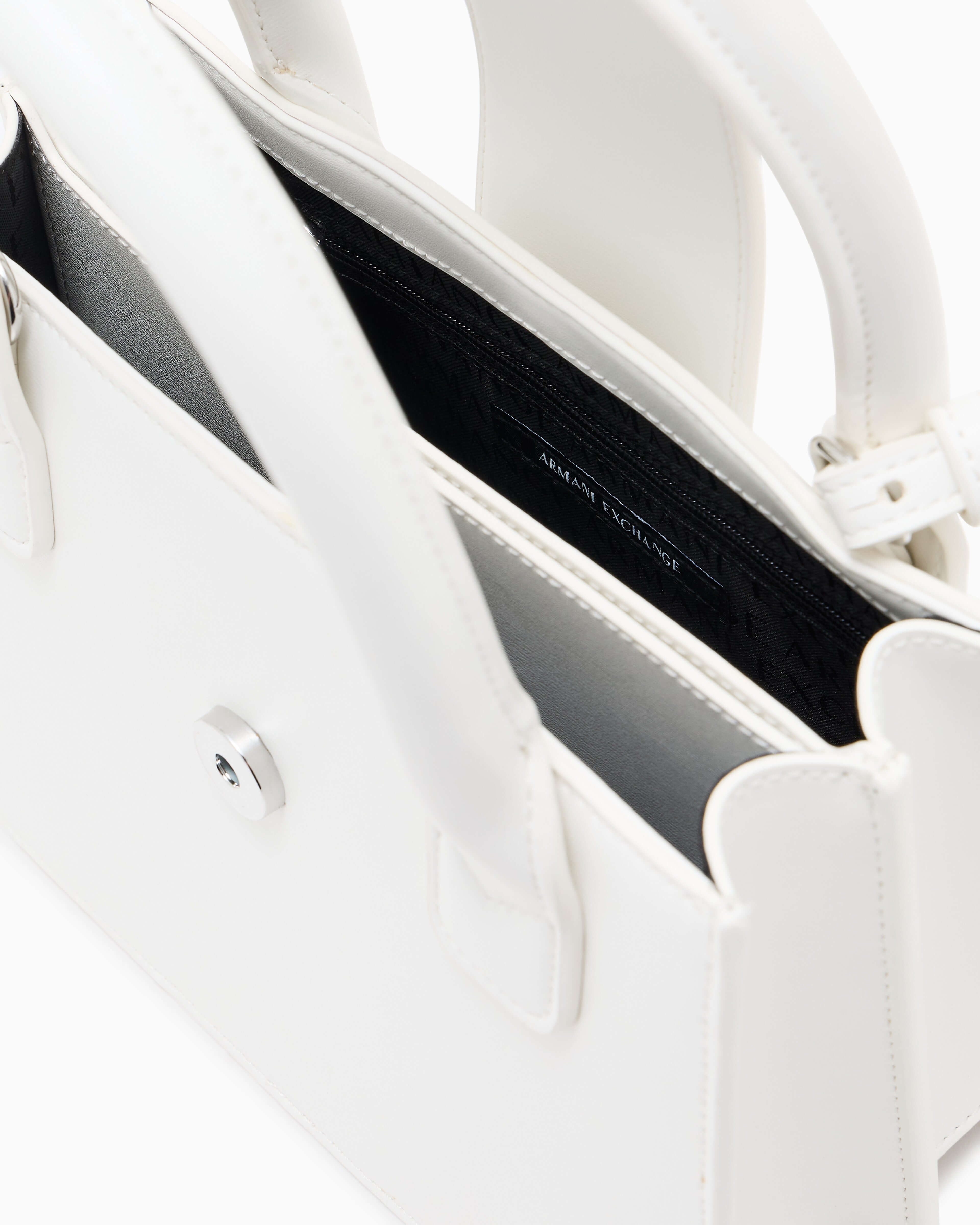 Mini Mala Estruturada Off White Armani Exchange