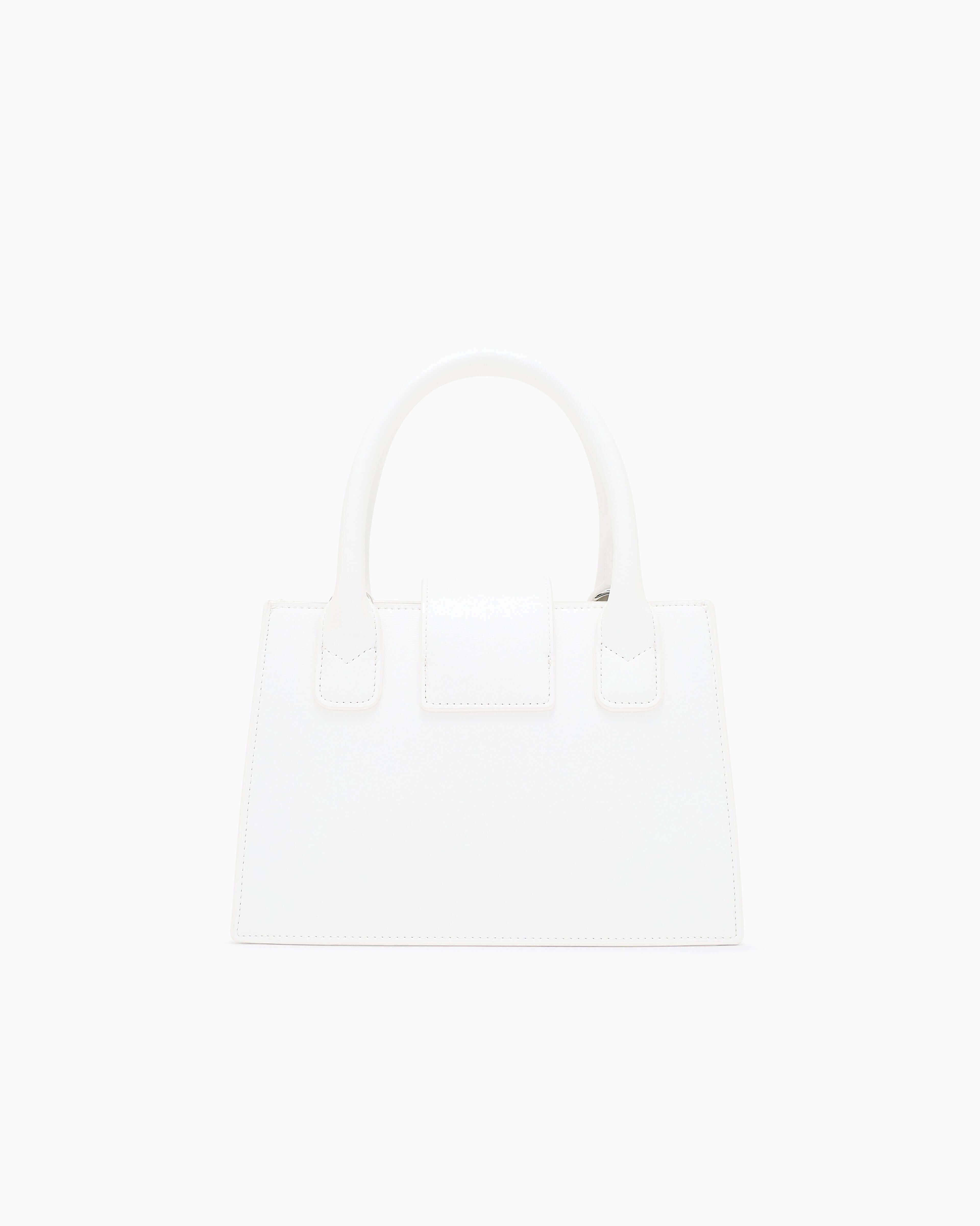 Mini Mala Estruturada Off White Armani Exchange