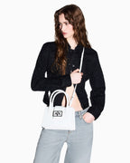 Mini Mala Estruturada Off White Armani Exchange