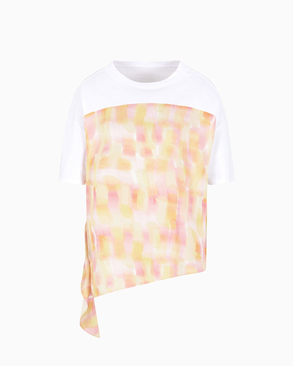 T-shirt com detalhe de folho Armani Exchange